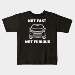 Not Fast, Not Furious Tshirt, Funny Shirt Kids T-Shirt